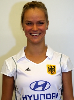 Die UHCerin Jana Teschke ist eine von wenigen, die aus der EM-Siegermannschaft 2008 noch bei der Europameisterschaft 2010 starten drften.